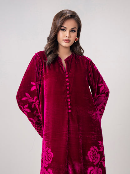 2-Piece Velvet Suit