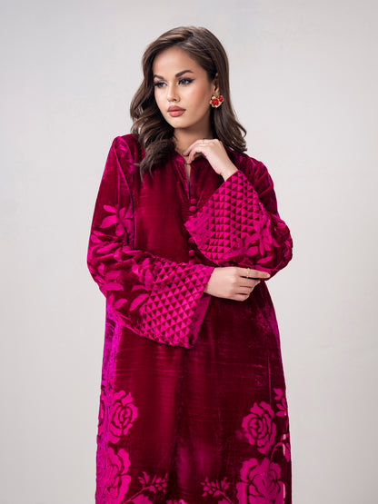 2-Piece Velvet Suit