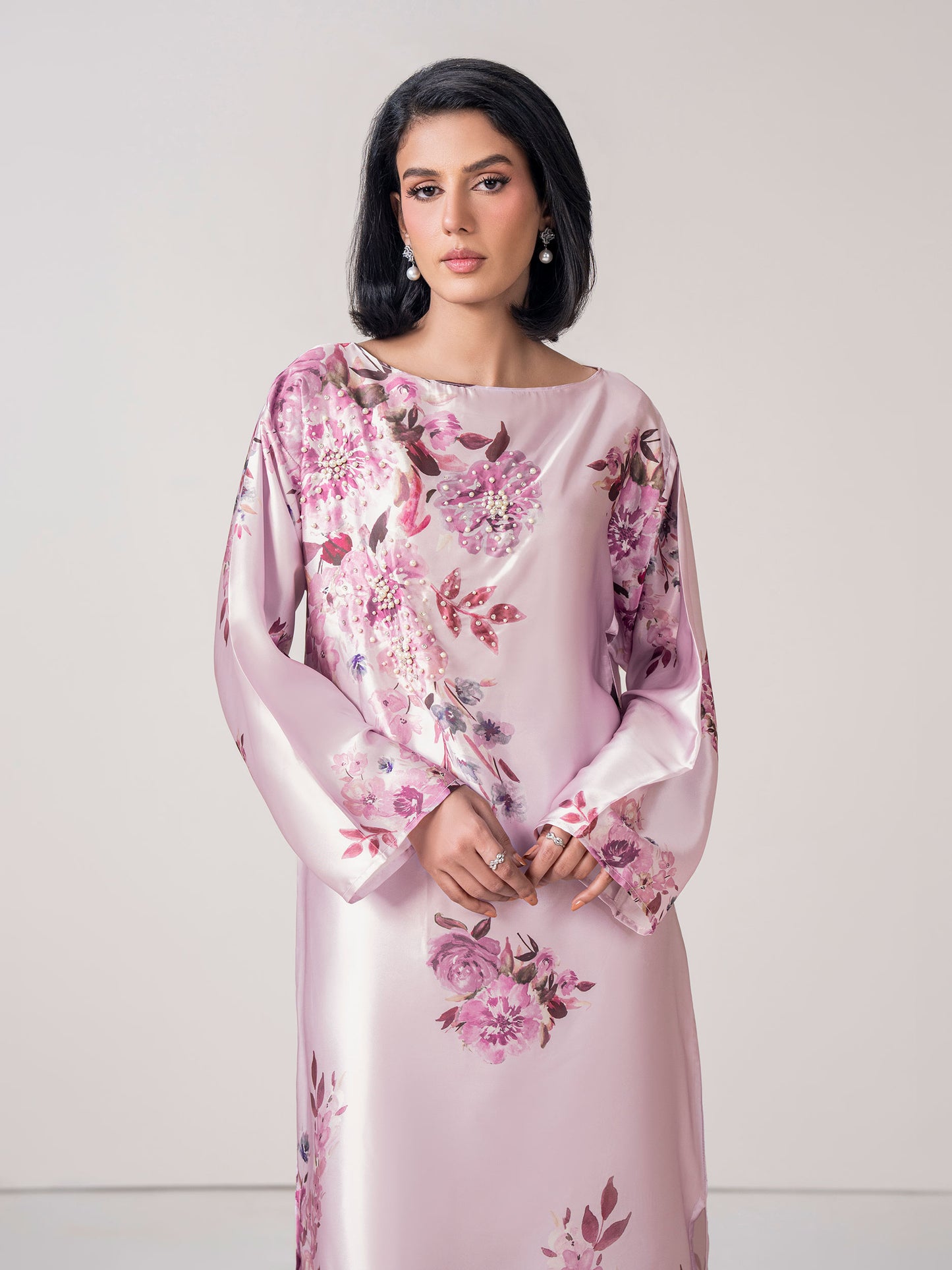 2 Piece Silk Suit (Pret)
