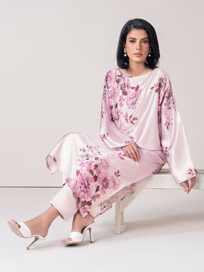 2 Piece Silk Suit (Pret)