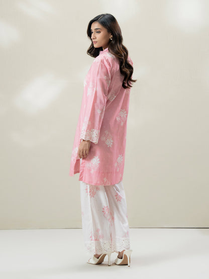2-Piece Cambric Suit-Embroidered (Pret)