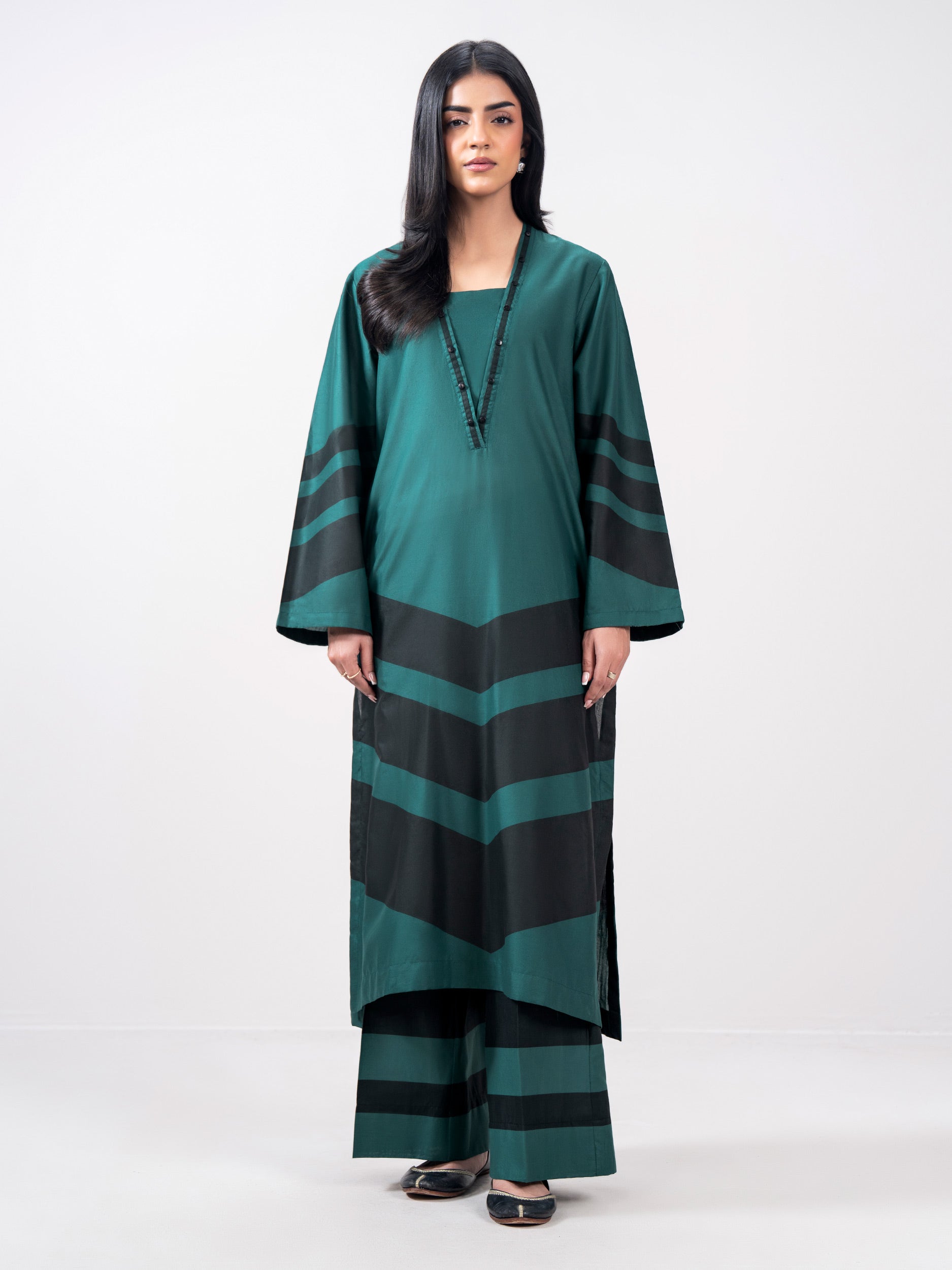 2 Piece Cambric Suit (Pret)