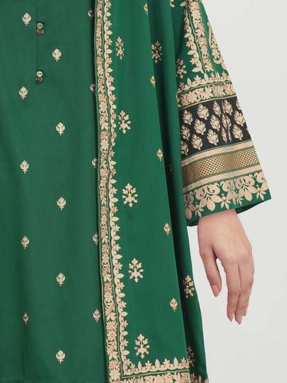 2 Piece Satin Suit (Pret)