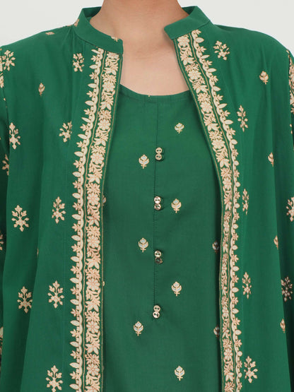 2 Piece Satin Suit (Pret)