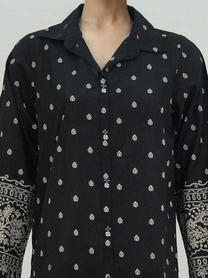 Cambric Co-ord Set- Embroidered