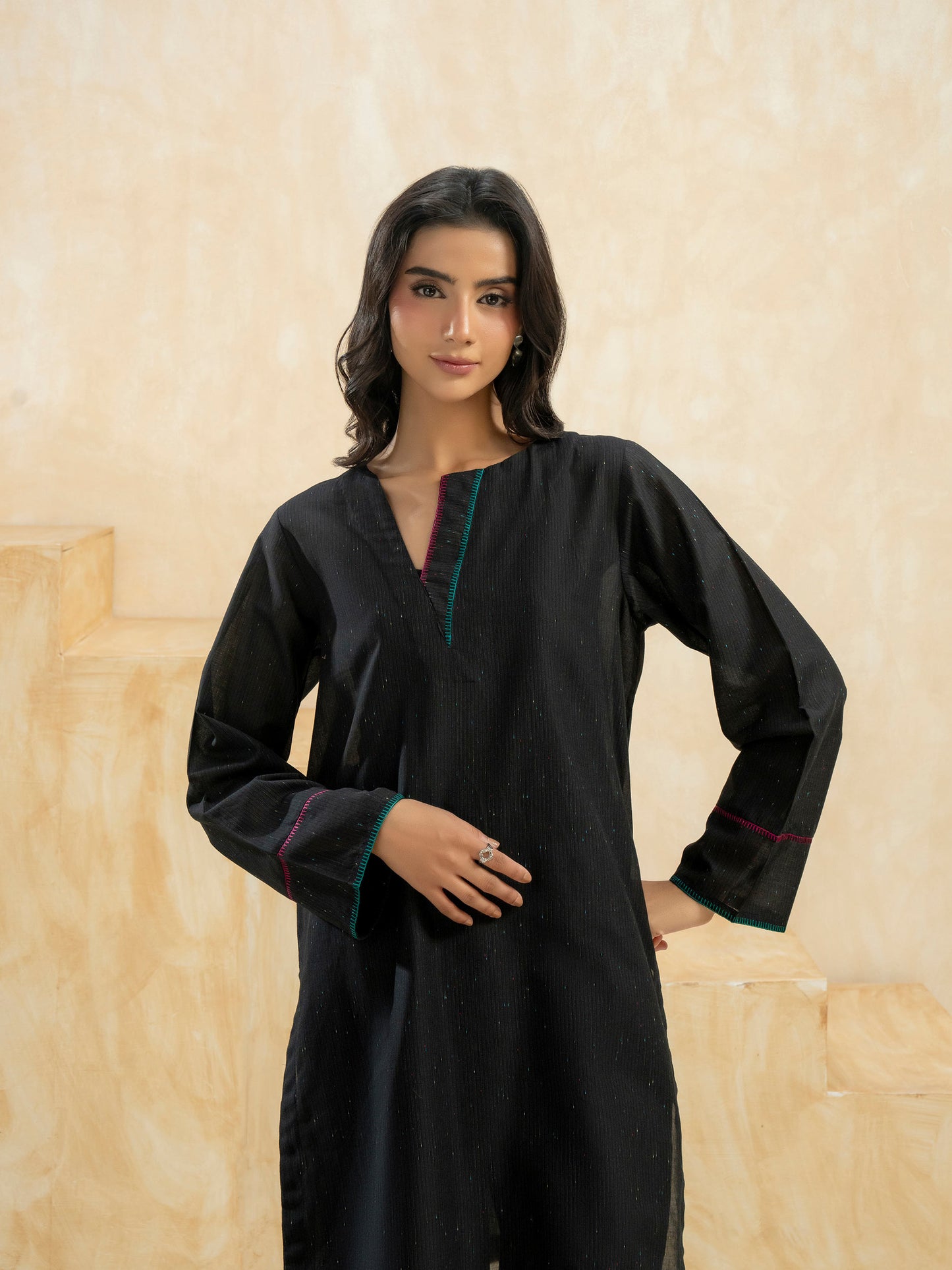 2 Piece Yarn Dyed Suit-Dyed (Pret)