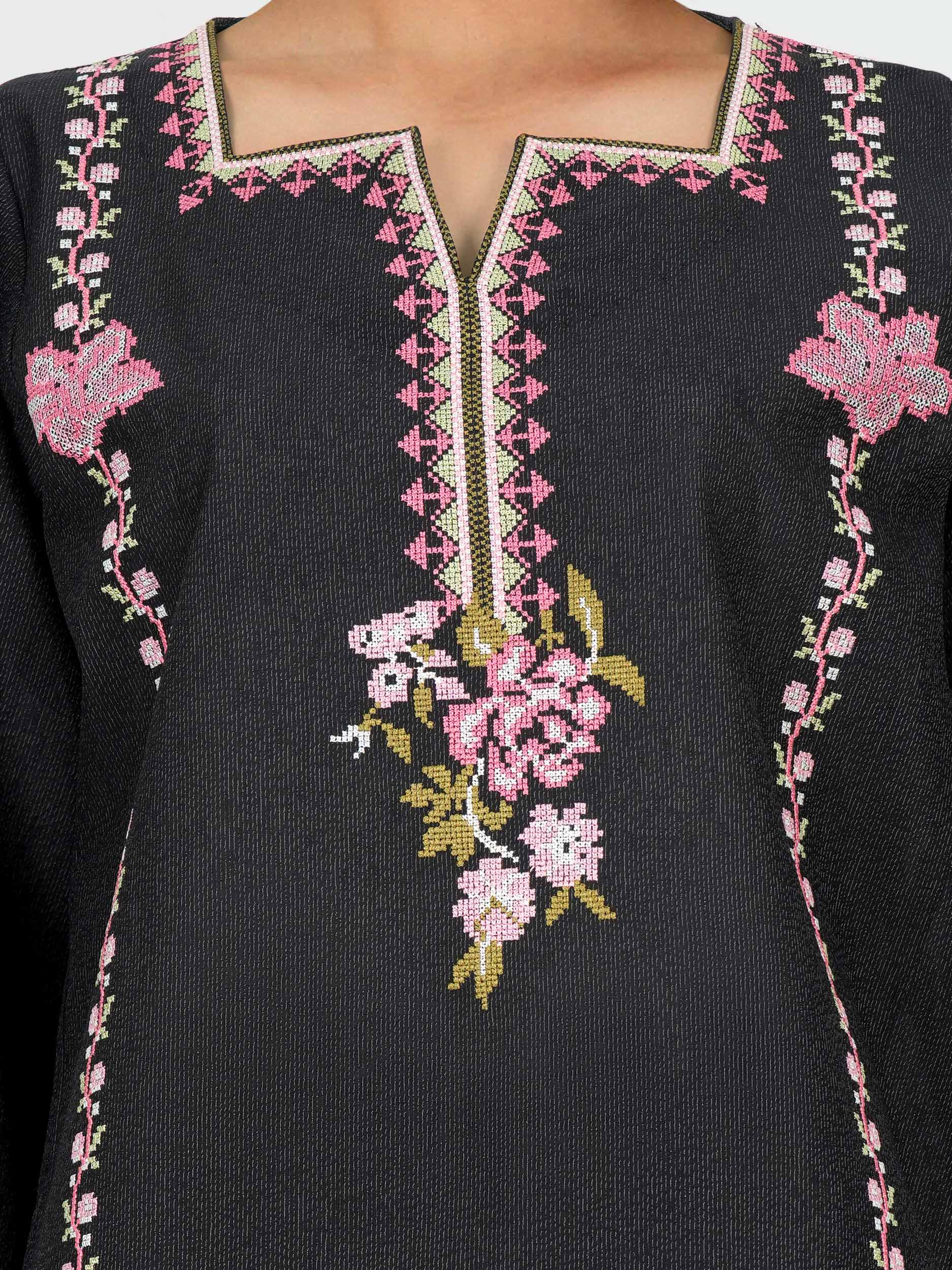 Lawn Texture Kurti- Embroidered (Pret)