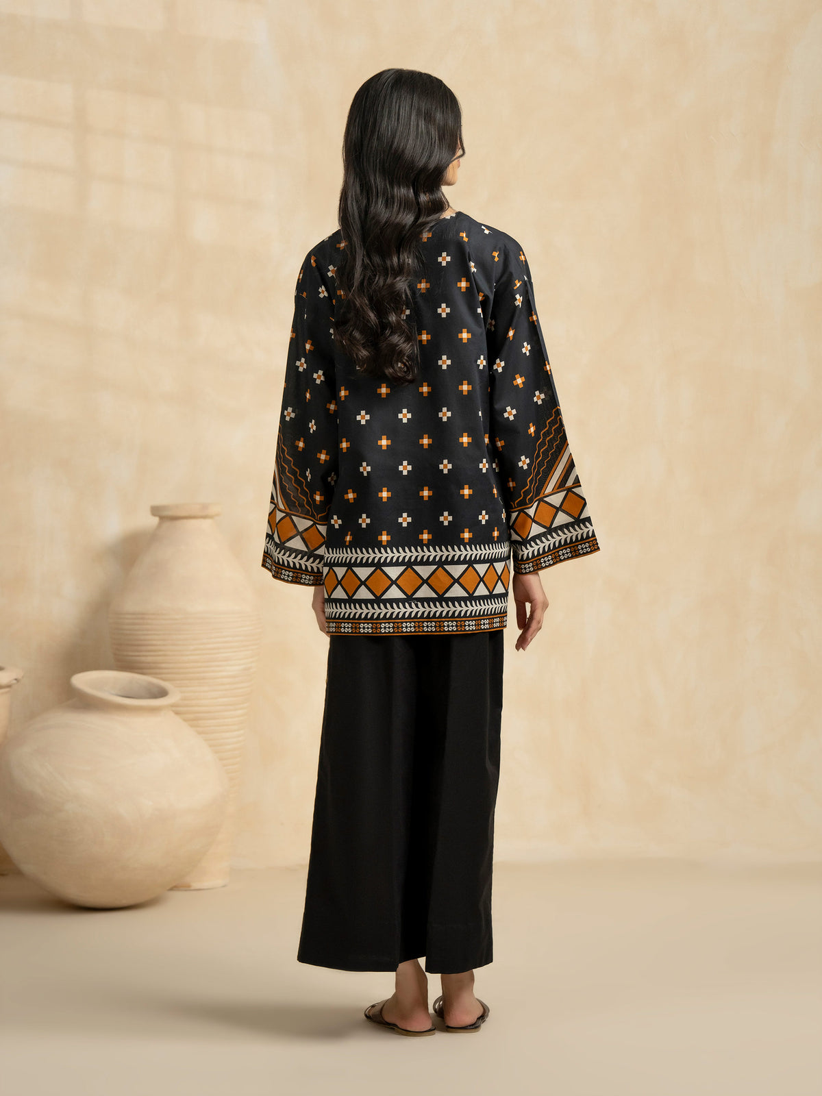 Lawn Top-Printed (Pret)