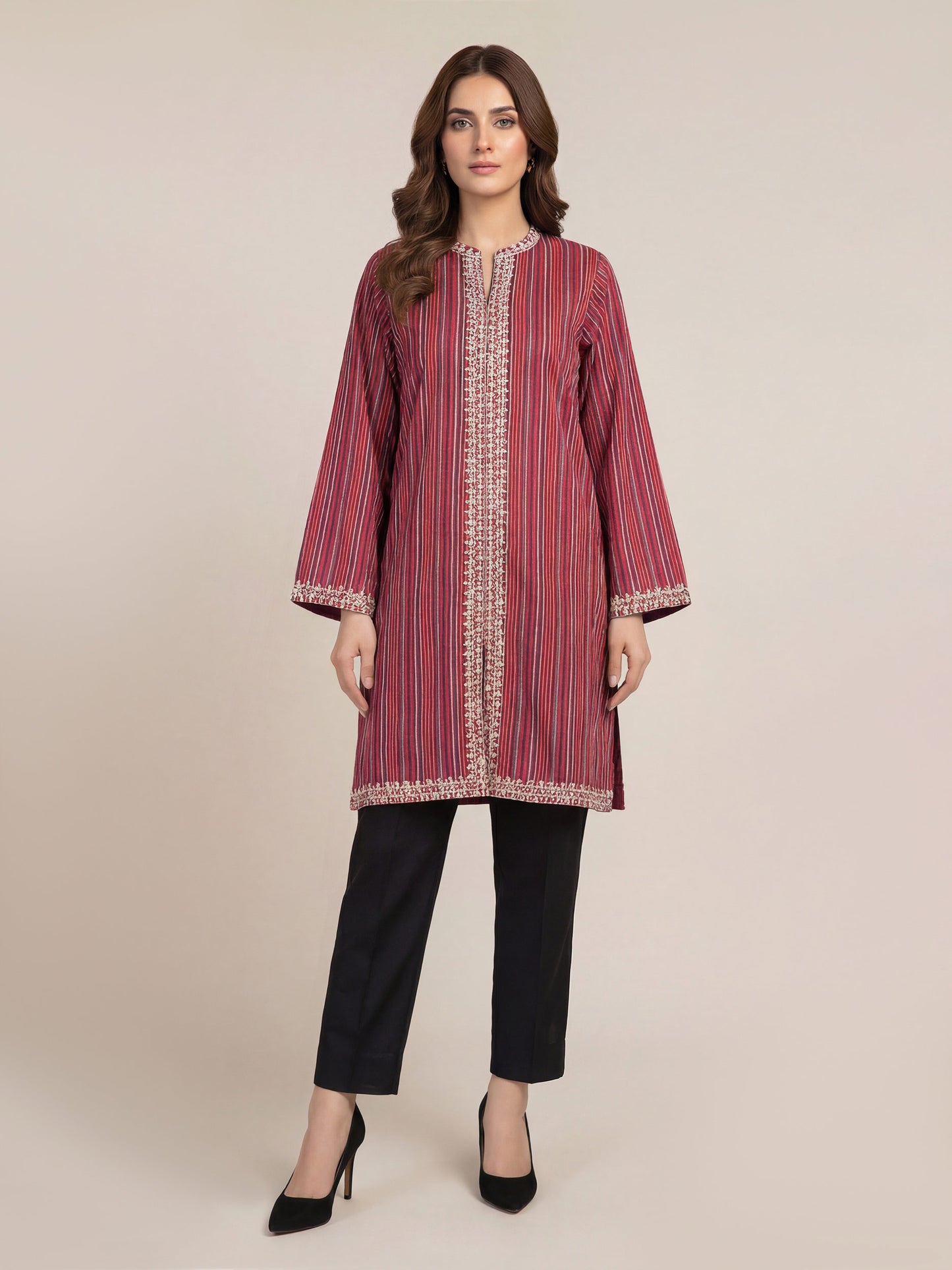Lawn Kurti -Embroidered (Pret)