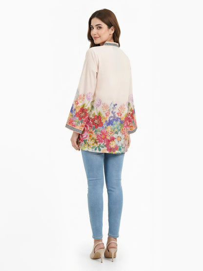 Lawn Kurti- Embroidered (Pret)