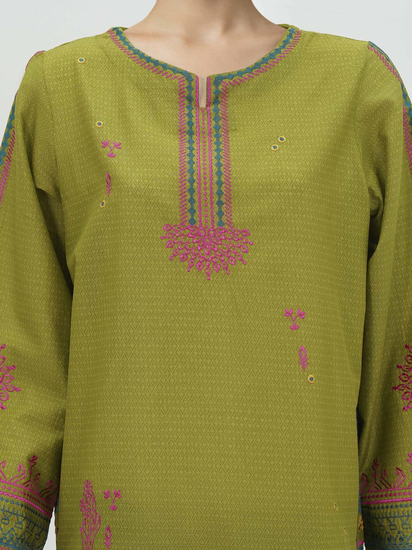 Lawn Kurti- Embroidered (Pret)