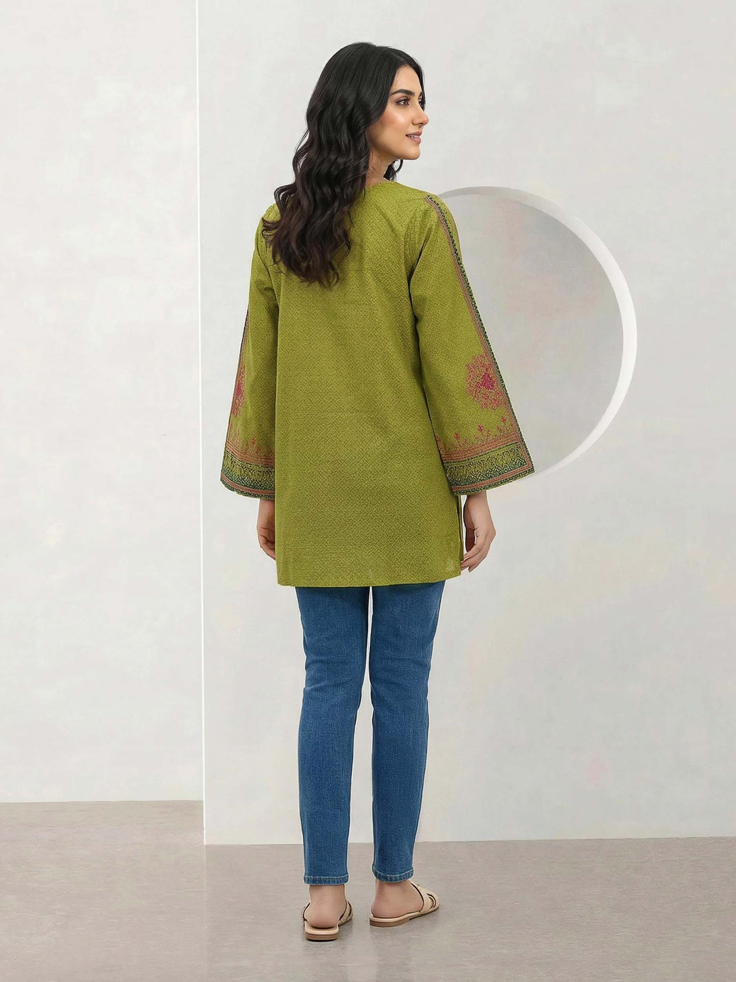 Lawn Kurti- Embroidered (Pret)