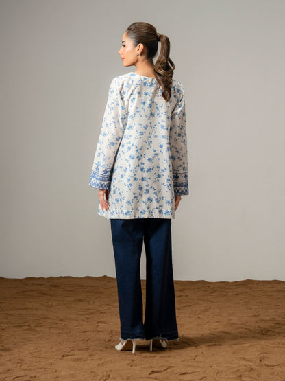 Lawn Kurti-Embroidered (Pret)