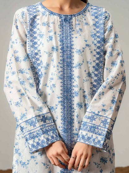 Lawn Kurti-Embroidered (Pret)