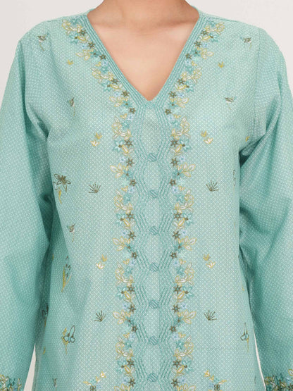 Lawn Kurti- Embroidered (Pret)