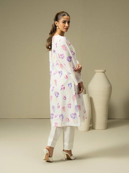 Cambric Shirt-Embroidered (Pret)