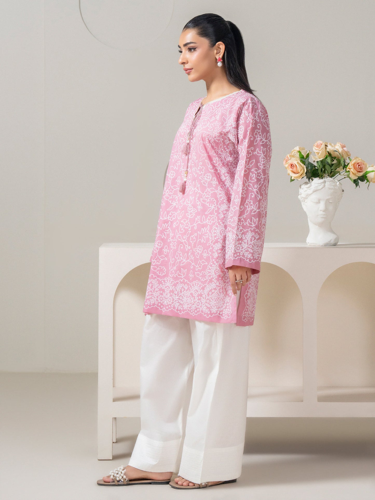 Lawn Top-Printed (Pret)