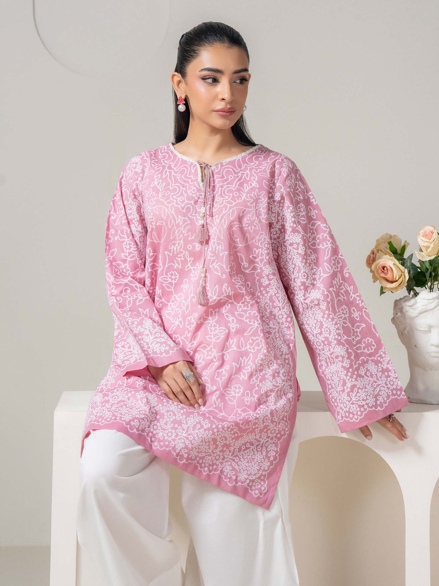 Lawn Top-Printed (Pret)