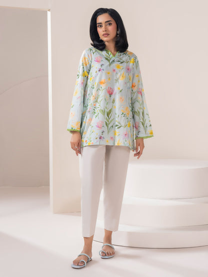 Lawn Top-Printed (Pret)