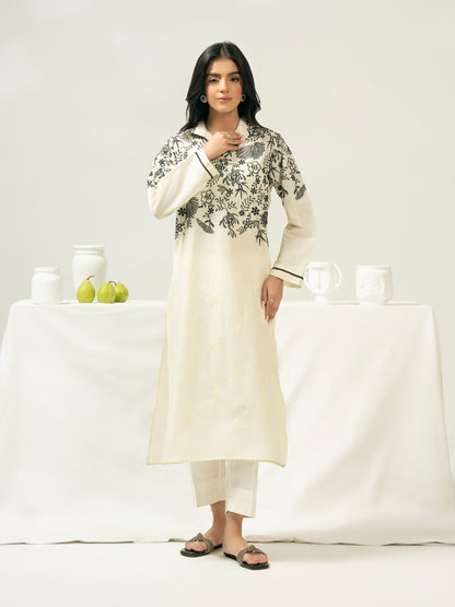 Cambric Shirt-Embroidered (Pret)