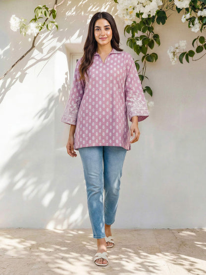 Lawn Kurti- Embroidered (Pret)