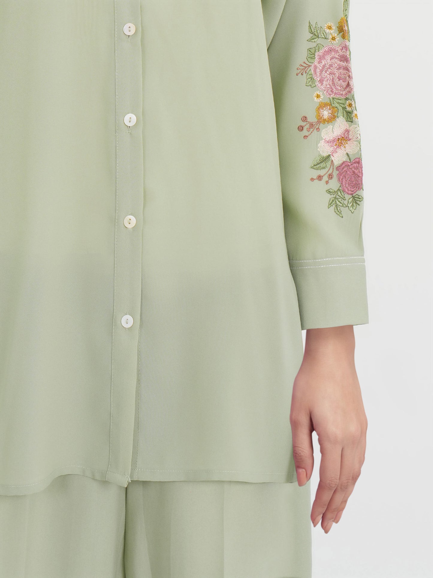 Grip Co-ord Set- Embroidered