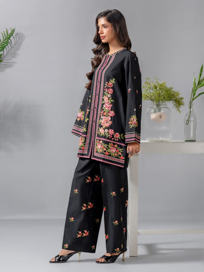 Lawn Co-ord Set-Embroidered