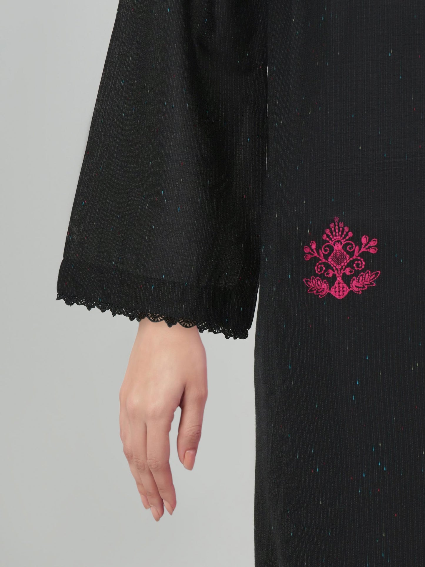 Yarn Dyed Shirt- Embroidered (Pret)