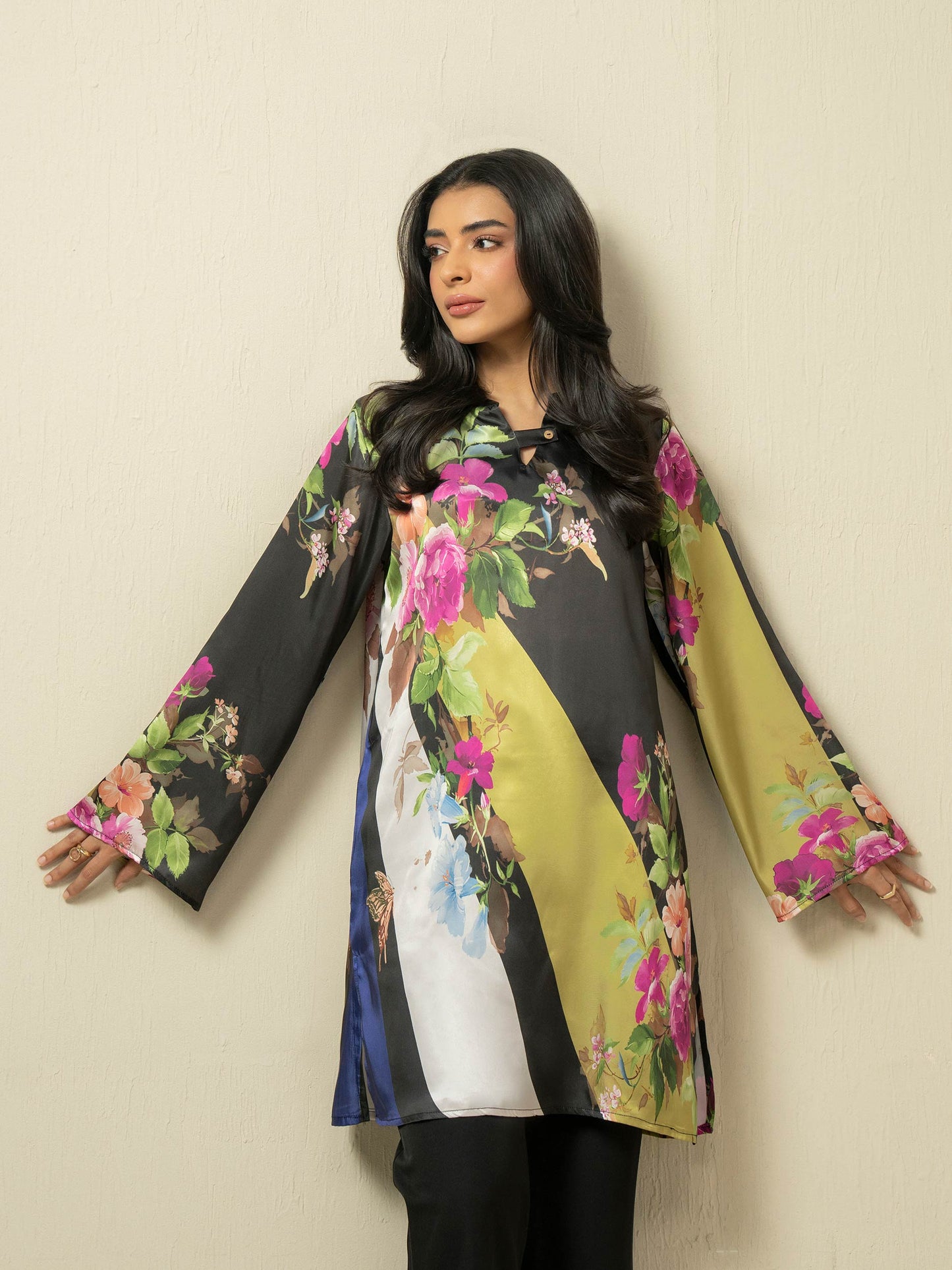 Silk Kurti-Printed (Pret)