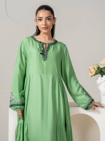 Lawn Frock-Embroidered (Pret)
