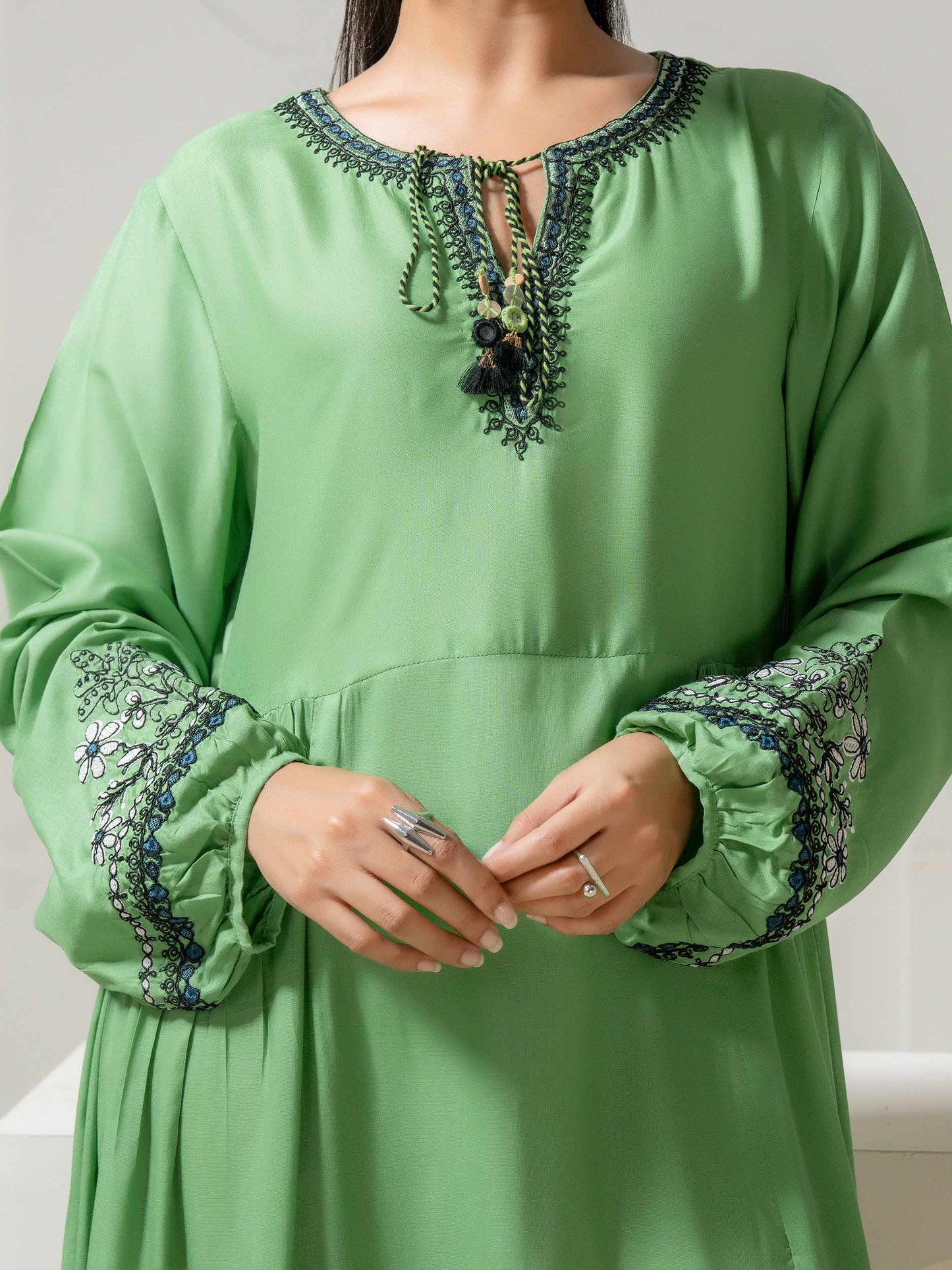 Lawn Frock-Embroidered (Pret)