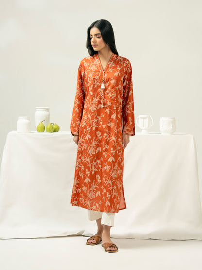 Lawn Shirt-Printed (Pret)