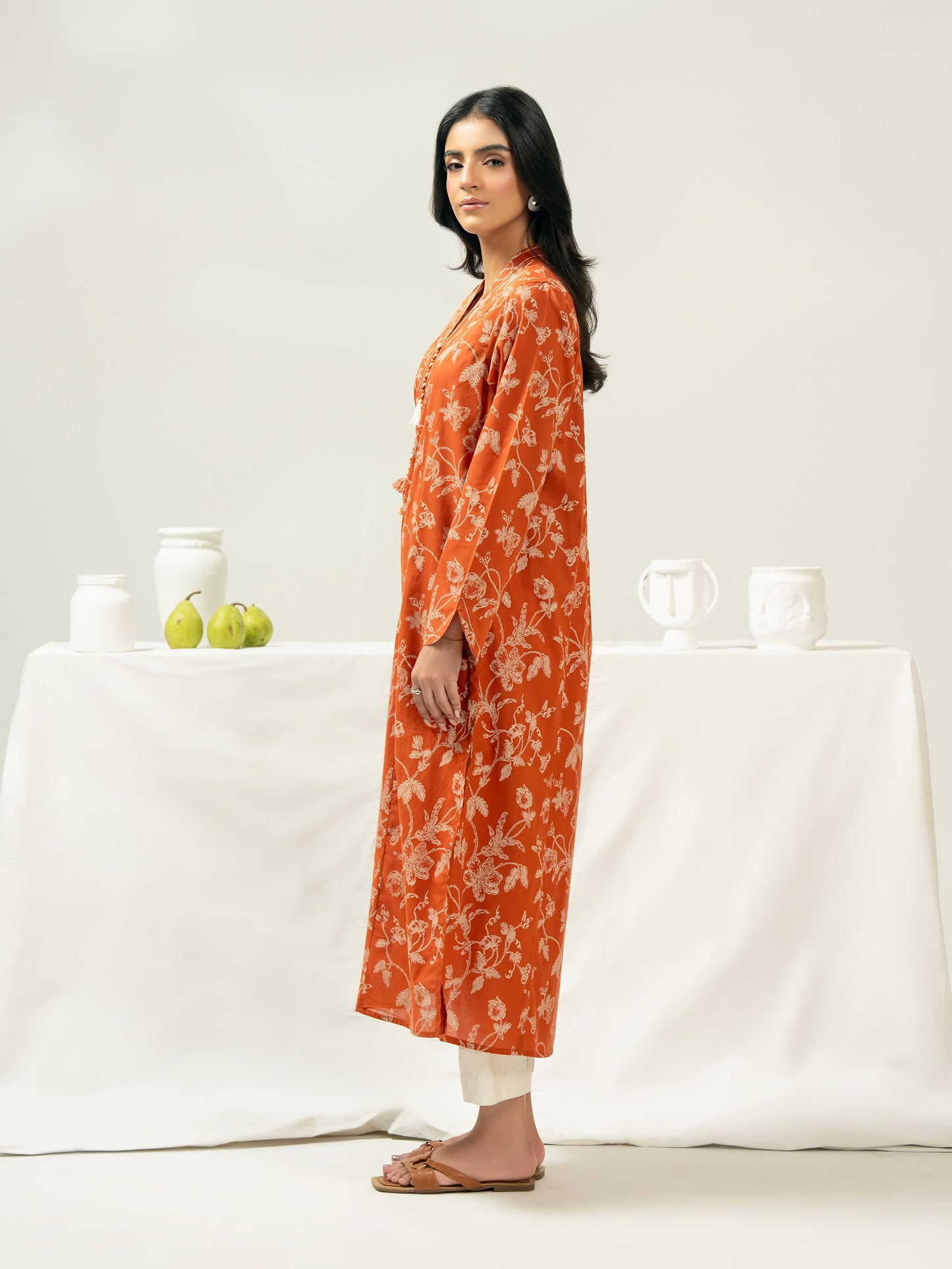 Lawn Shirt-Printed (Pret)