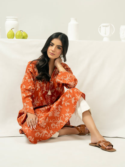 Lawn Shirt-Printed (Pret)