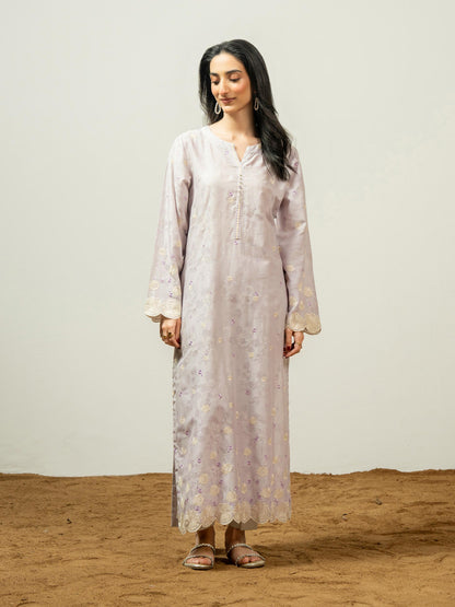 Jacquard Shirt-Embroidered (Pret)