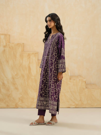 2 Piece Cambric Suit-Embroidered (Pret)