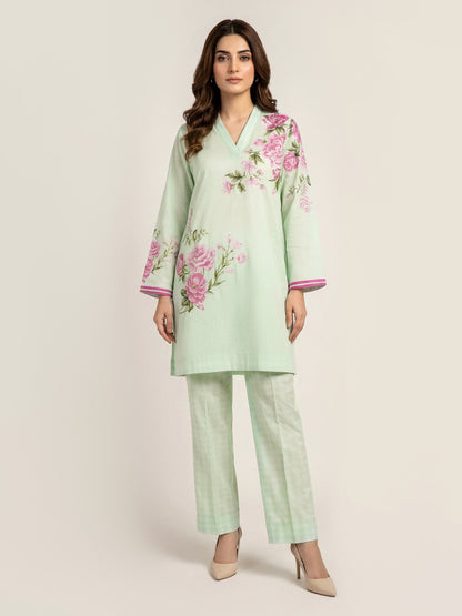 2 Piece Cambric Suit (Pret)