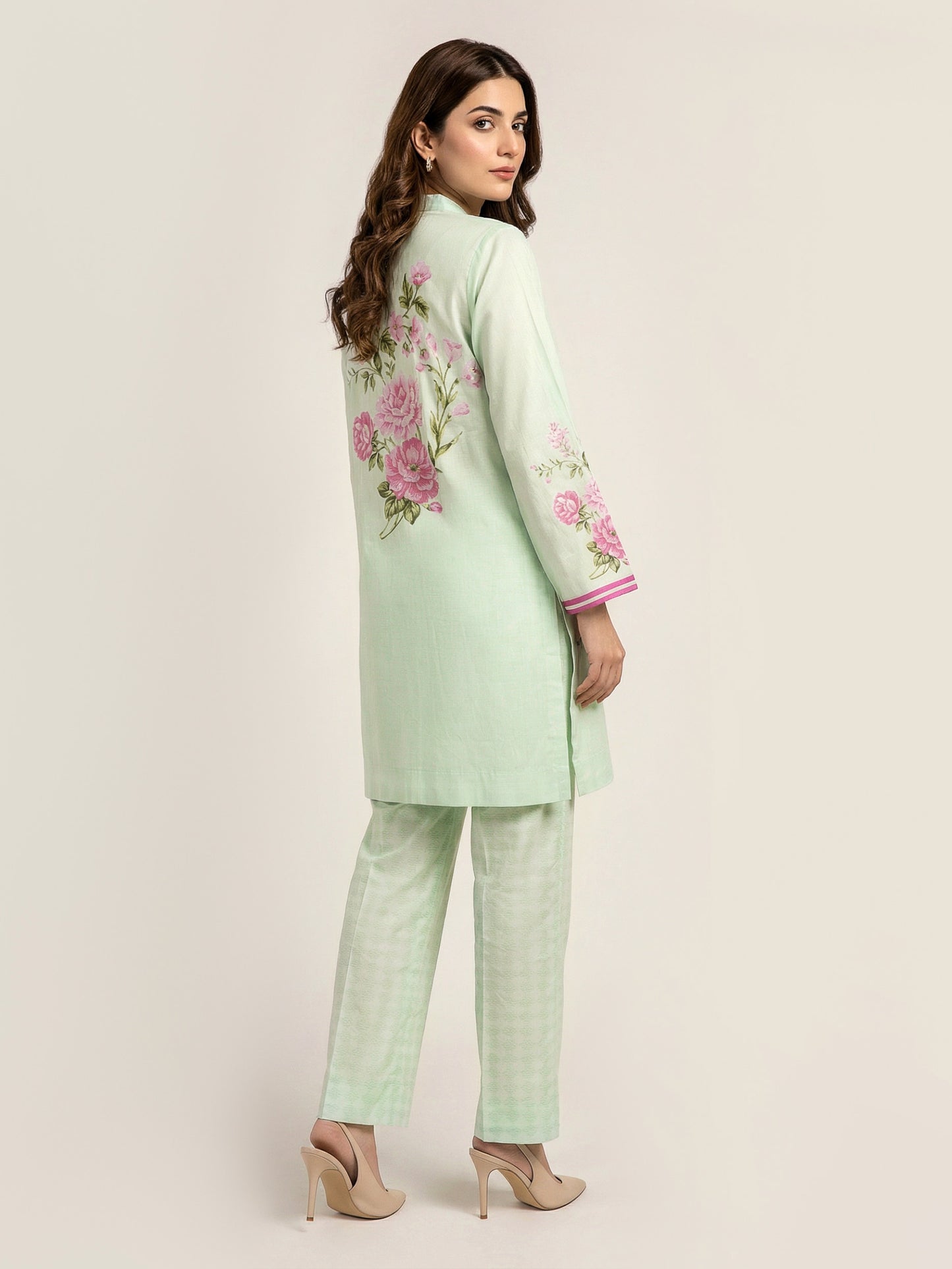 2 Piece Cambric Suit (Pret)