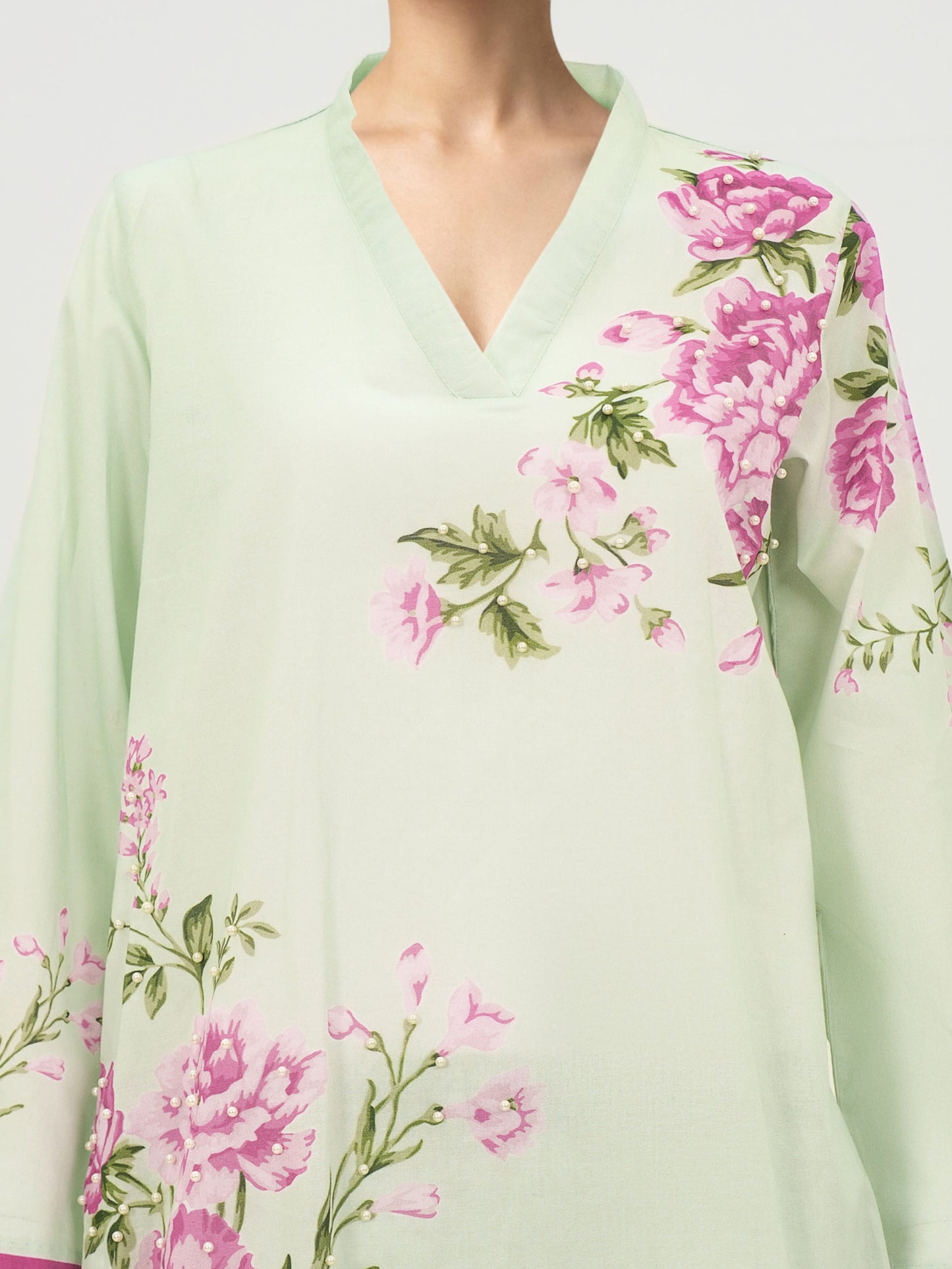 2 Piece Cambric Suit (Pret)