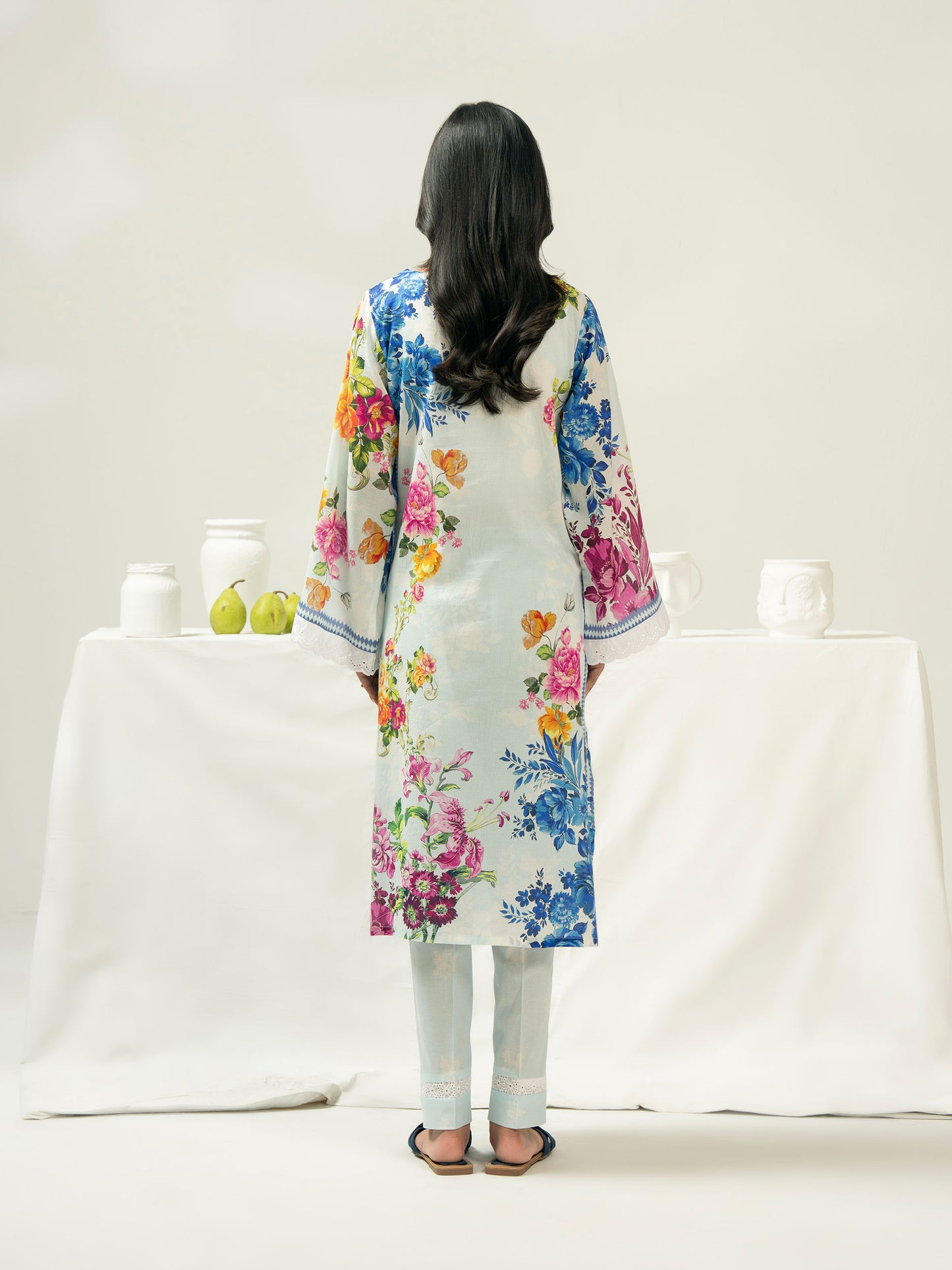 2 Piece Dobby Suit-Printed (Pret)