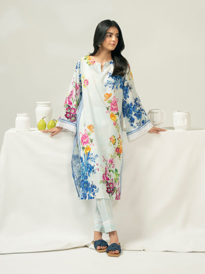 2 Piece Dobby Suit-Printed (Pret)