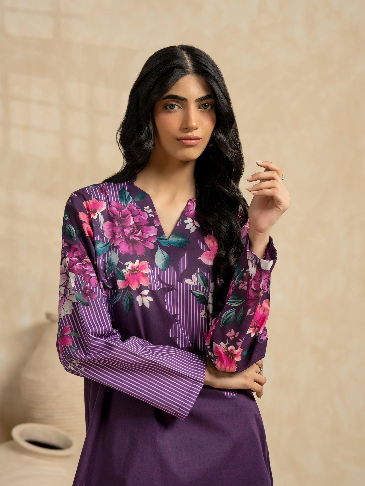 2 Piece Lawn Suit-Printed (Pret)