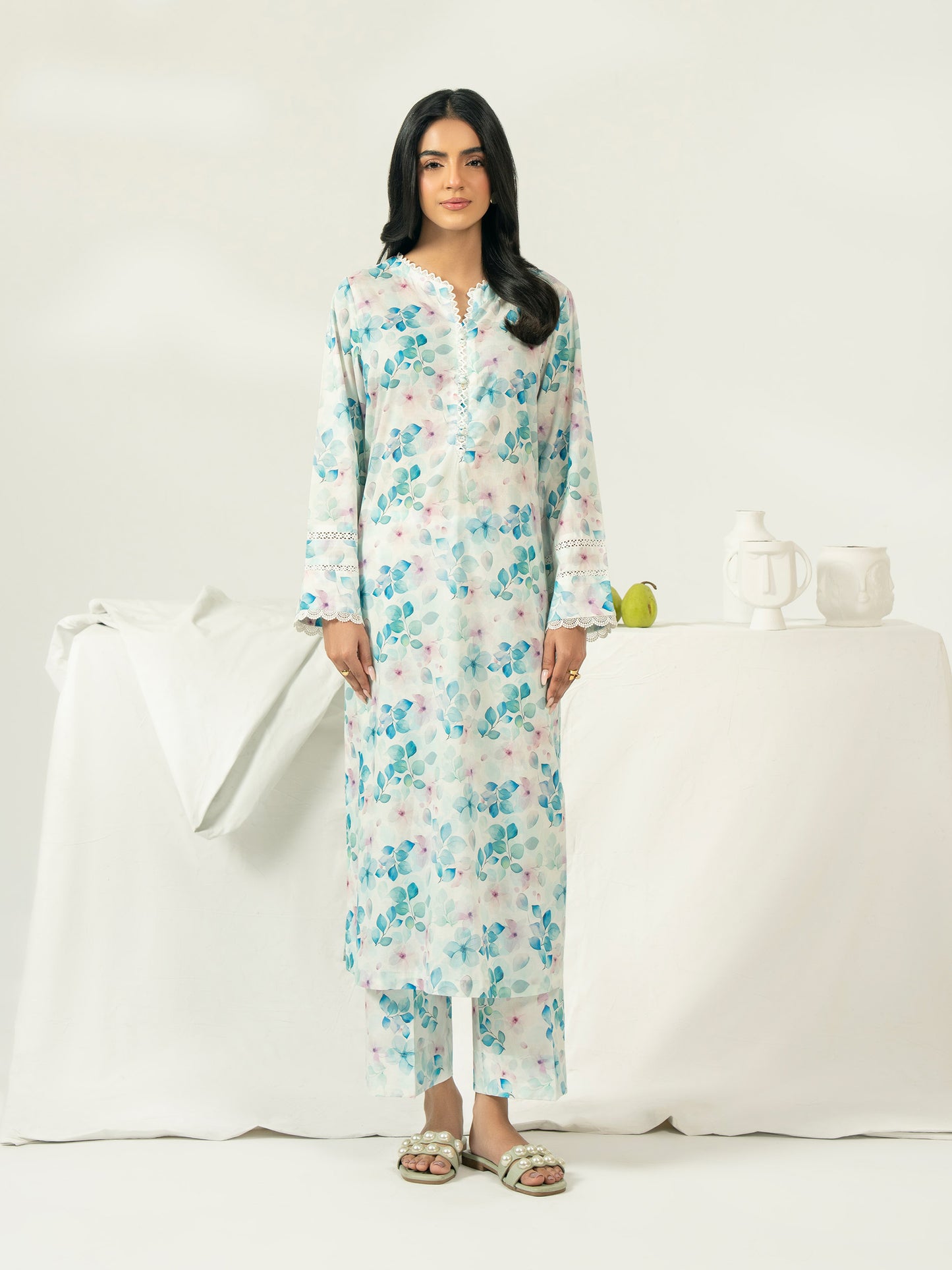 2 Piece Lawn Suit-Printed (Pret)