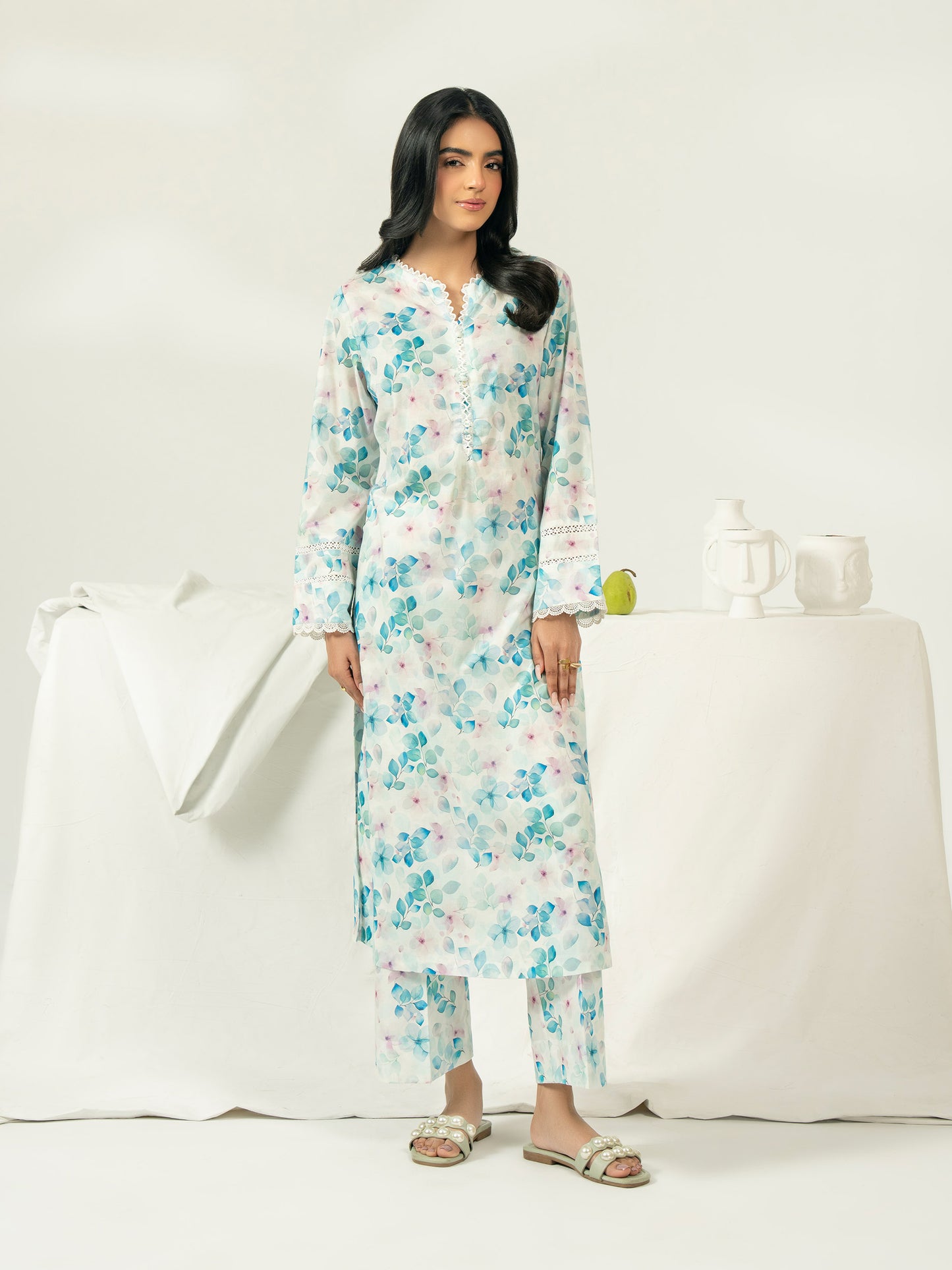 2 Piece Lawn Suit-Printed (Pret)
