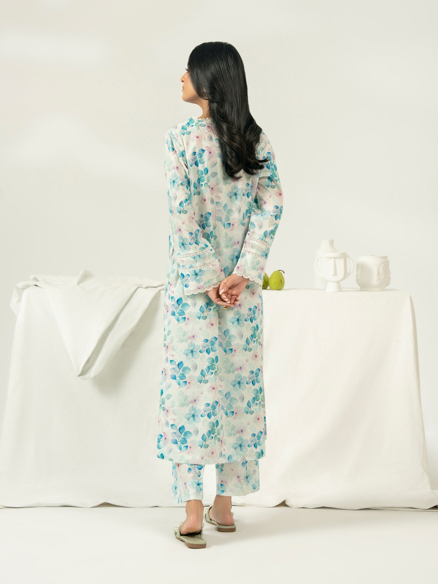2 Piece Lawn Suit-Printed (Pret)