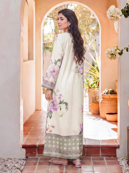 2 Piece Silk Suit- Embellished (Pret)