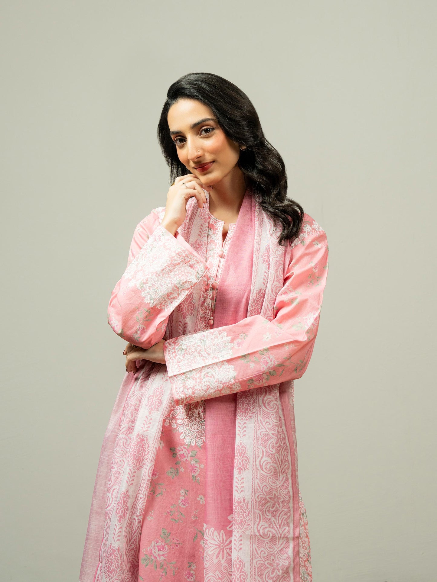 3 Piece Lawn Suit (Pret)