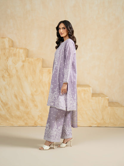 3 Piece Lawn Suit-Paste-Print (Pret)
