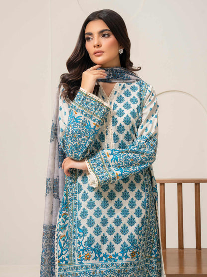 3 Piece Lawn Suit-Printed (Pret)