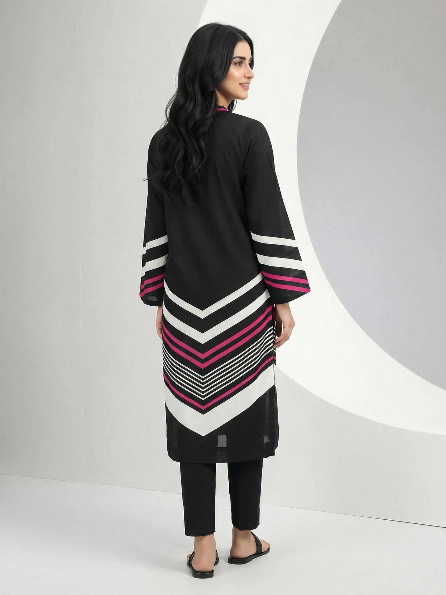 Viscose Lawn Shirt (Pret)